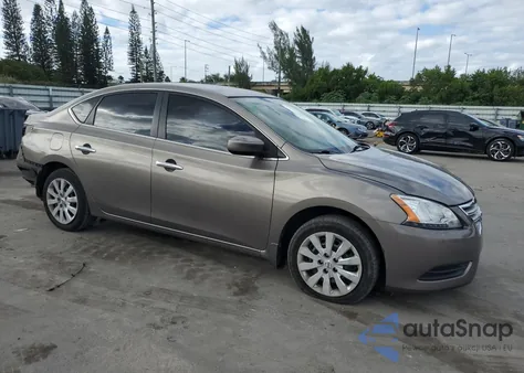 2015 Nissan Sentra S from USA, damaged, VIN 3N1AB7AP7FY300106